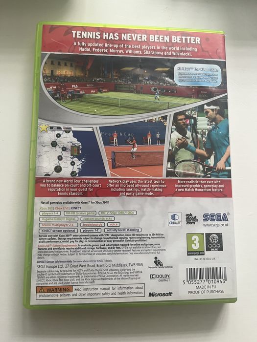 Virtua Tennis 4 Xbox 360