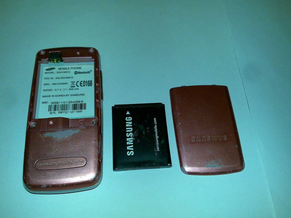 samsung sgh-m610 (ler descrição) cor de rosa