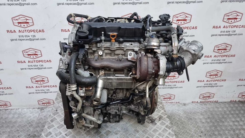 Motor Completo Honda Civic IX 1.6 I-DTEC 16v Diesel 120cv 2012 a 2015 N16A1