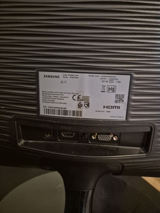 Monitor Samsung S24D330H