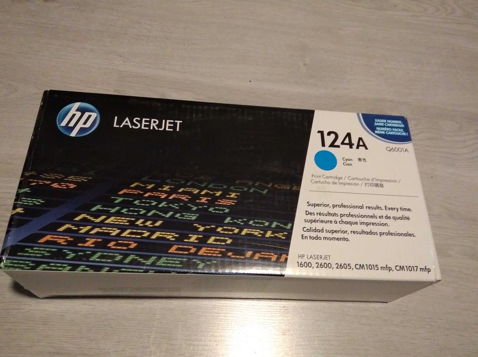 Toner HP Laserjet 124 A Cyan