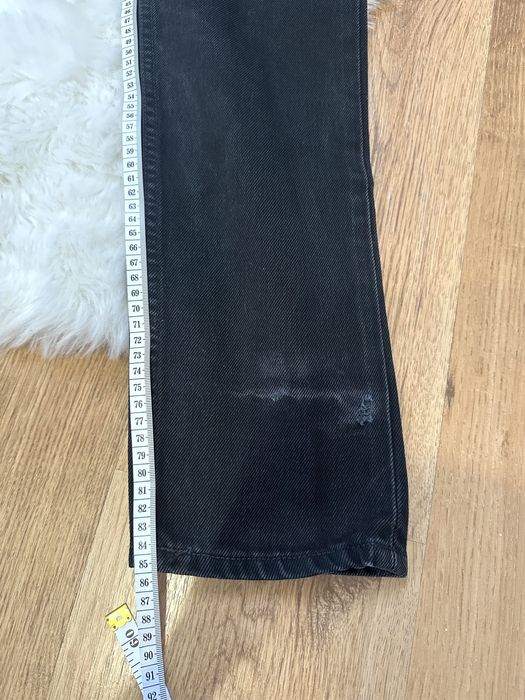 Spodnie dżinsowe jeansowe czarne 34 Levis vintage bawełna