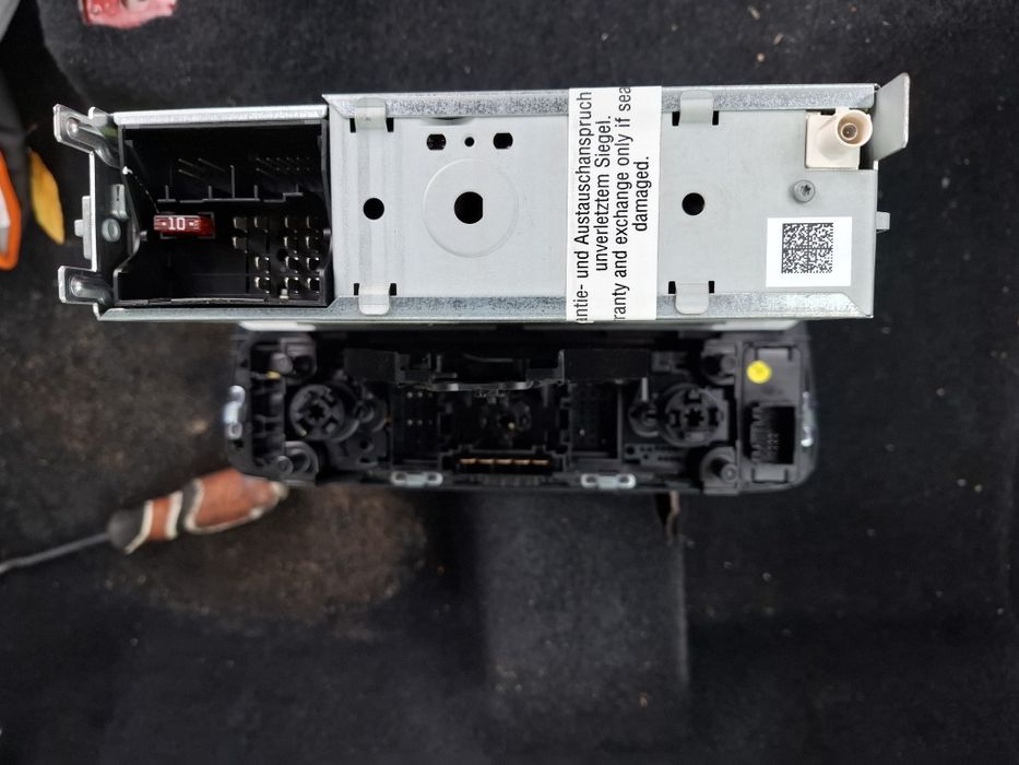 Radio panel komplet vw up seat mii