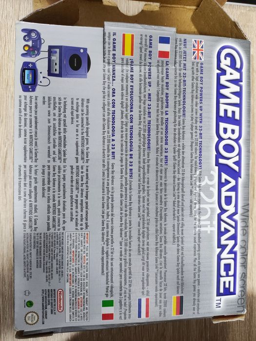 Game Boy advance edição limitada silver Nintendo
