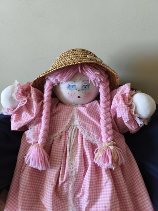 Boneca de pano altura 0.70