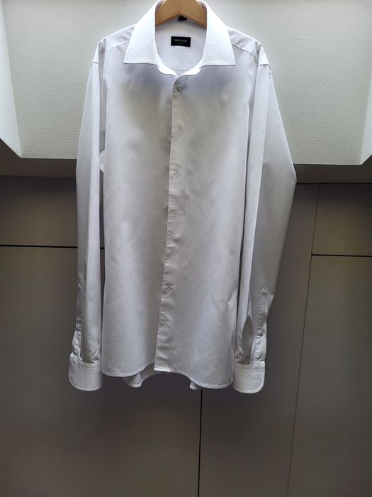 Biala elegancka koszula Recman