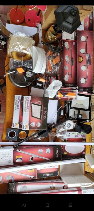Продам електроніку/освітлення 23 кг лот