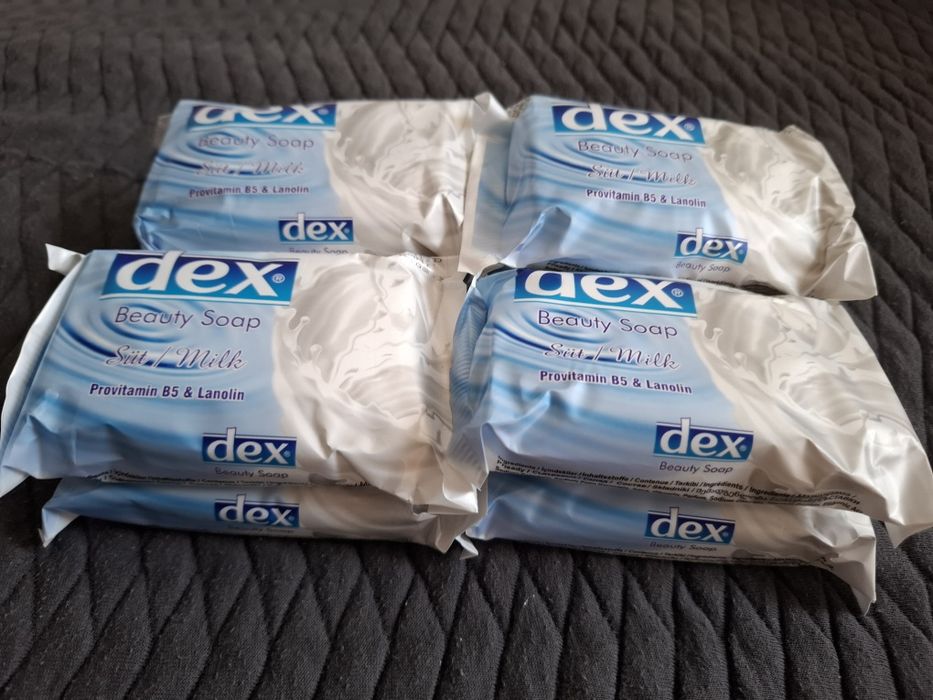 Mydła w kostce Dex 8 sztuk nowe