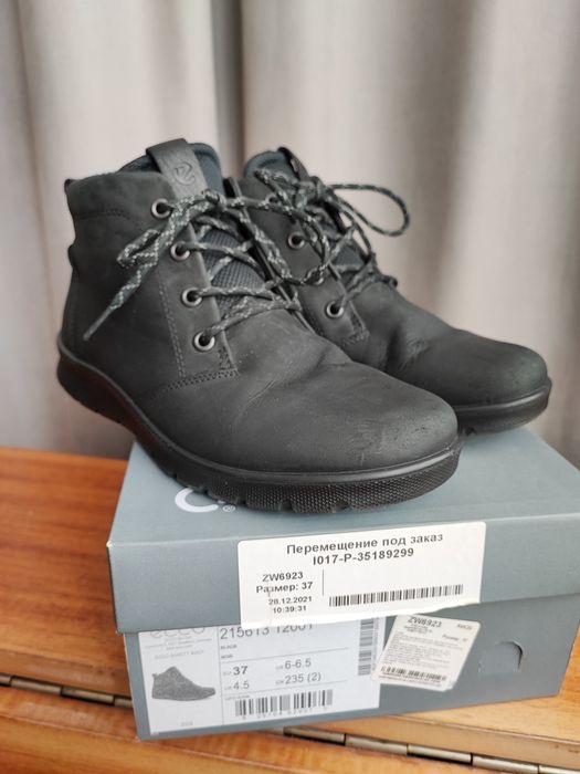 Черевики Ecco зимові 37 р