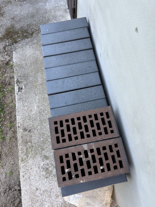 Cegła klinkierowa antracyt, 50 sztuk