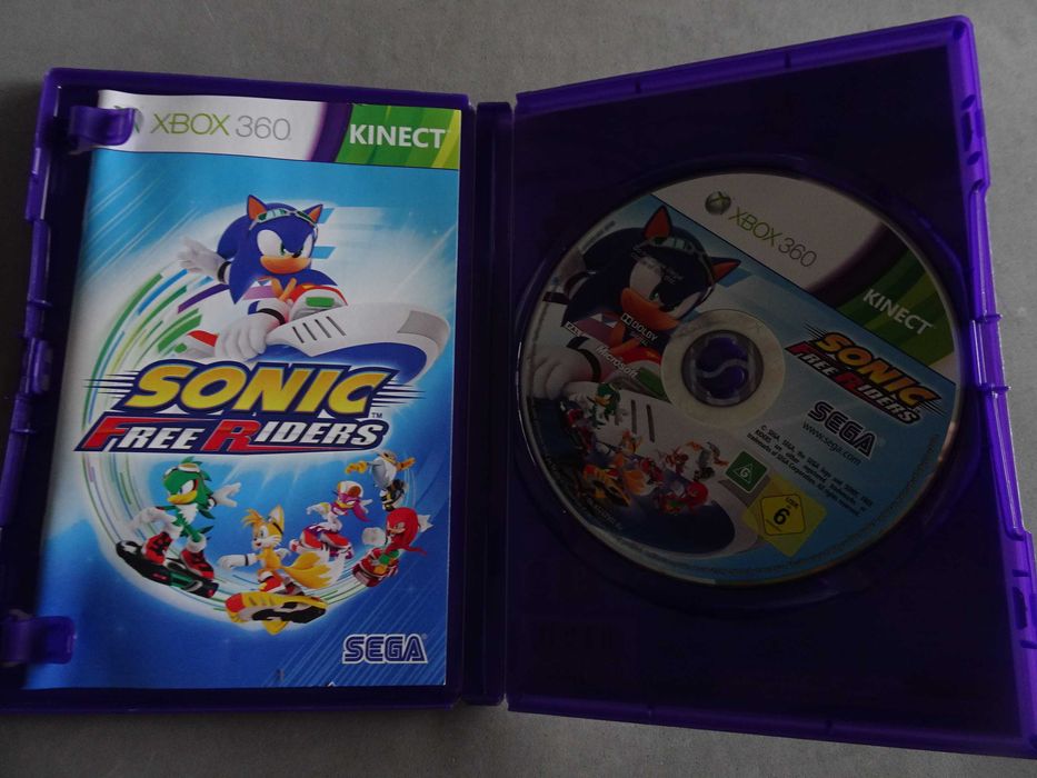 XBOX Game X Box Kinect Sonic Free Riders64751907716098123