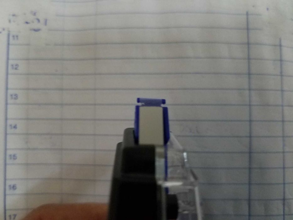 Fita corretora branca longa 30m de comprimento correção de rolo tippex