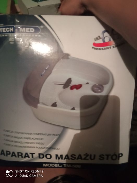 Masażer do stóp z podczerwienią
