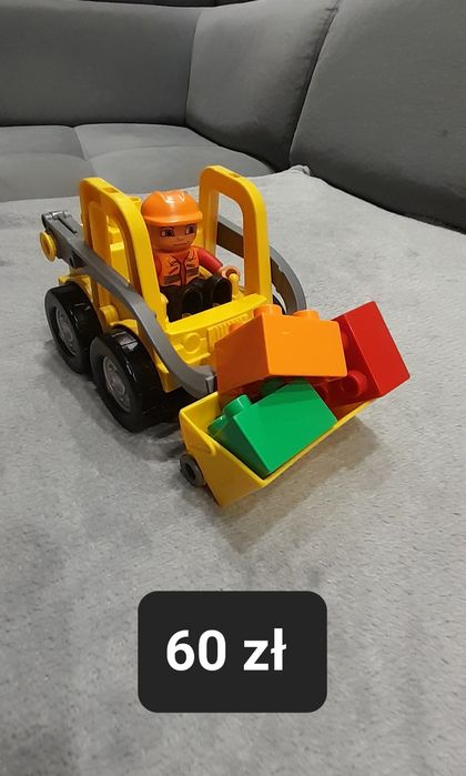 Koparka/ładowarka lego duplo 10520