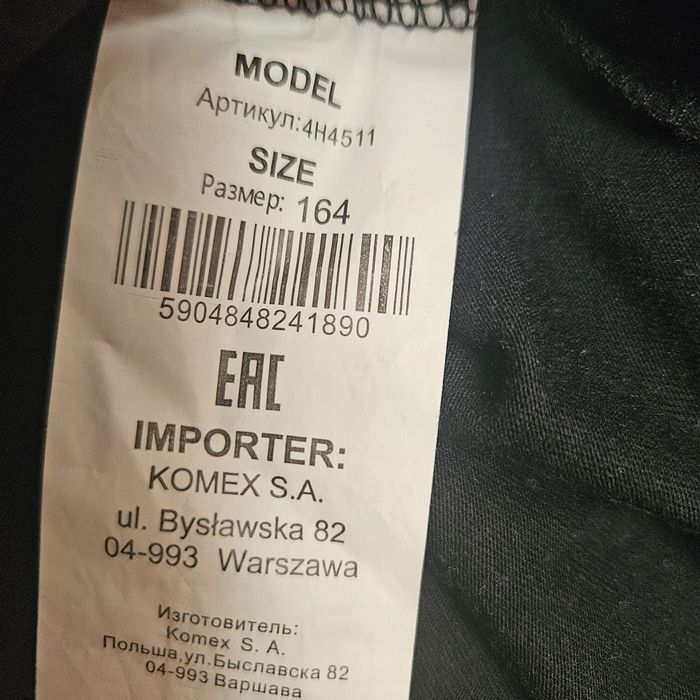 Bluzka elegancka z długim rękawem rozm.164.