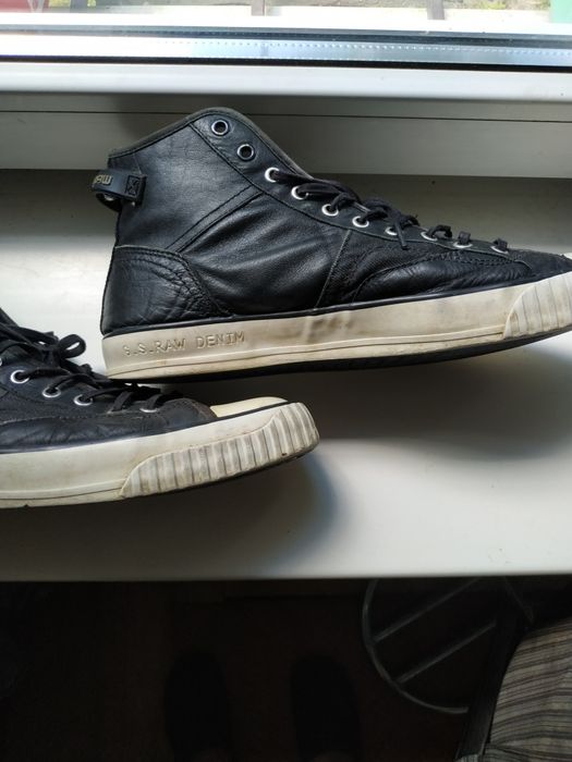 Красовки  мужские  и кожаные кеды G-Star Raf