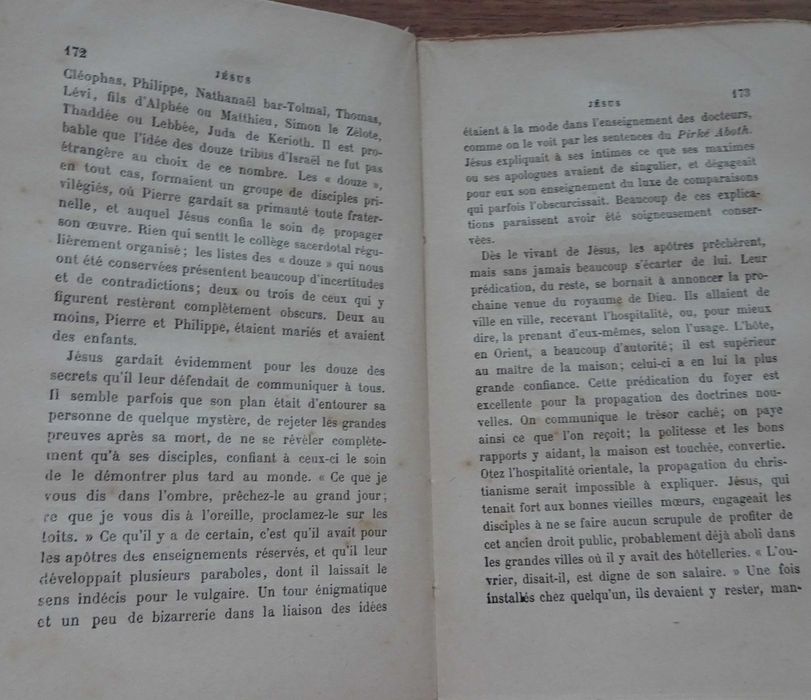 Vie de Jésus de Ernest Renan