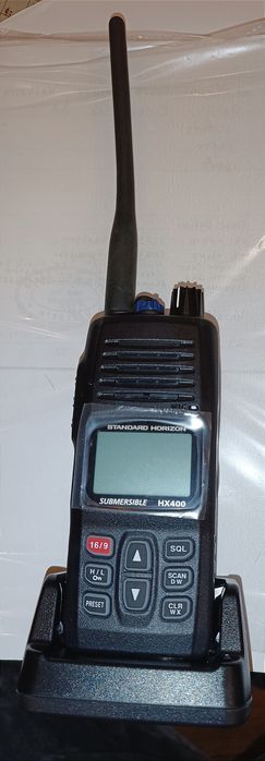 НОВАЯ Рация STANDARD HORIZON HX400 w/Built-In Scrambler & LMR Channels