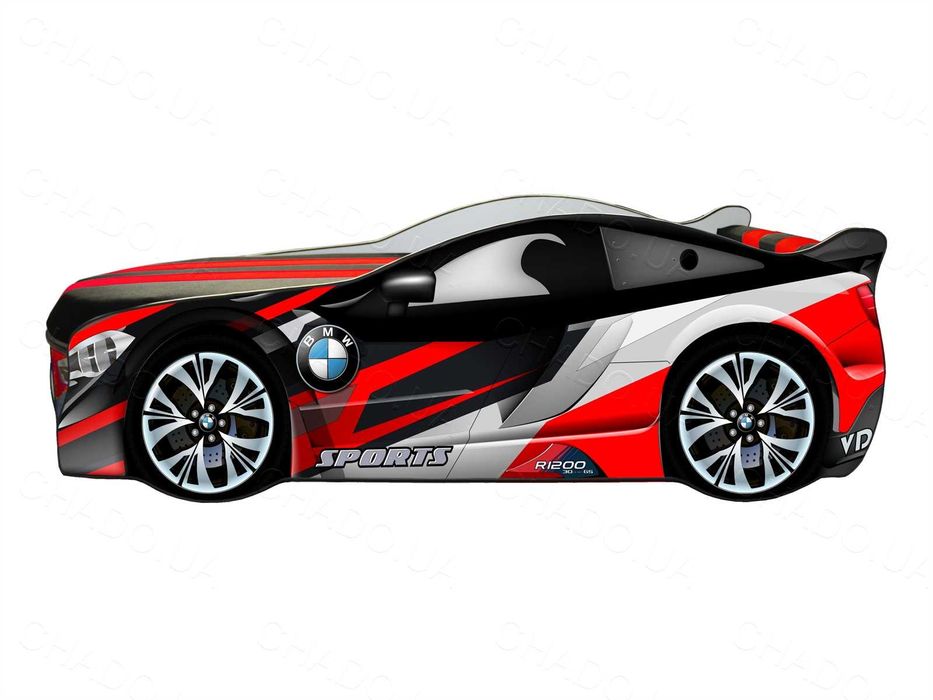 Ліжко машина, ліжко дитяче, кровать машина, кровать детская