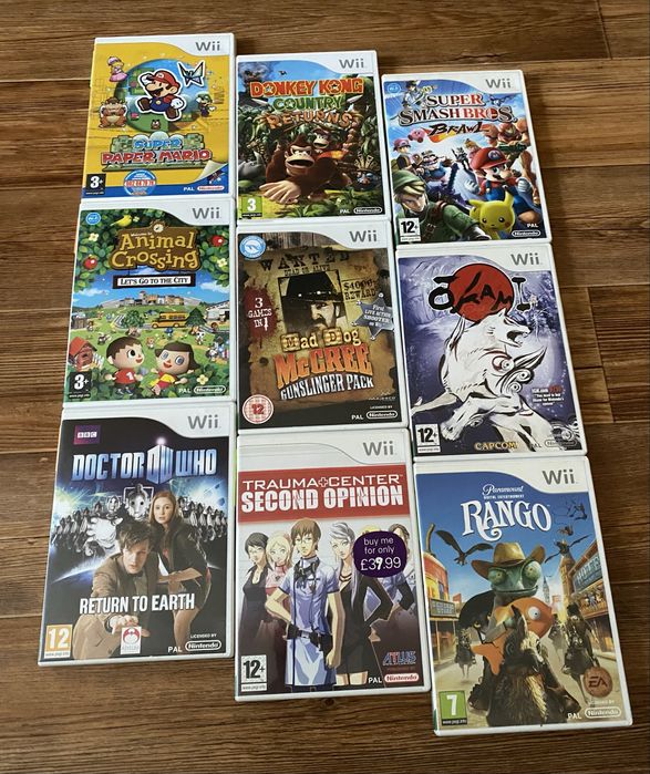 Nintendo GameCube, Wii, WiiU: Zelda, Resident Evil, Dead Space, Mario