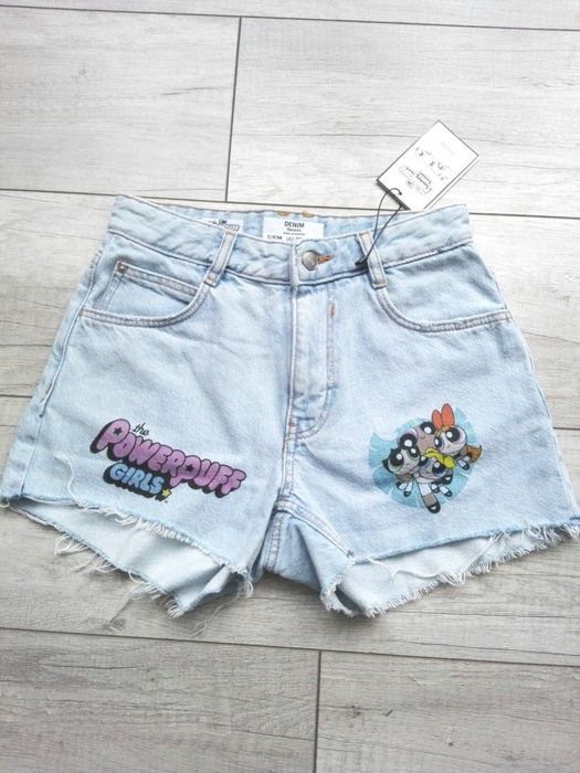 Bershka atomówki atomowki szorty krótkie spodenki jeans  xxs,xs, s, m