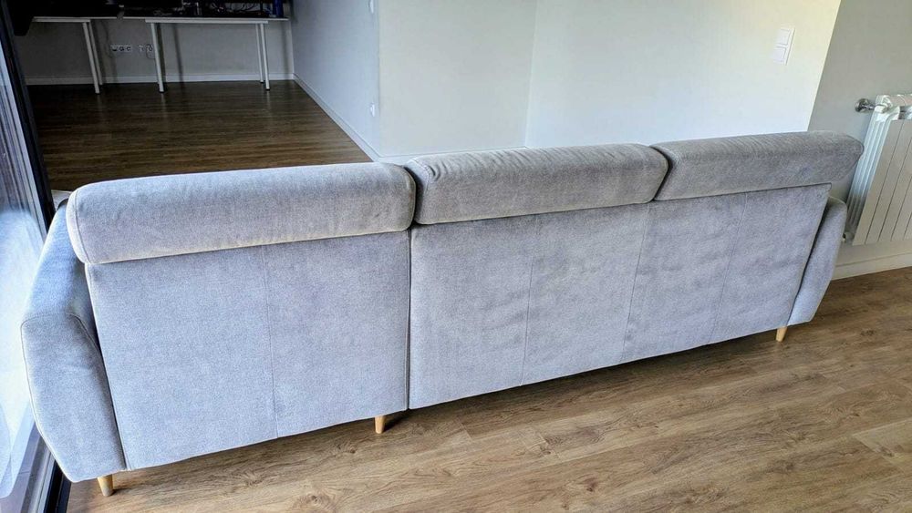 Sofá IKEA SLÅTORP 3 Lugares com Chaise Longue | Cinzento | Excelente Estado