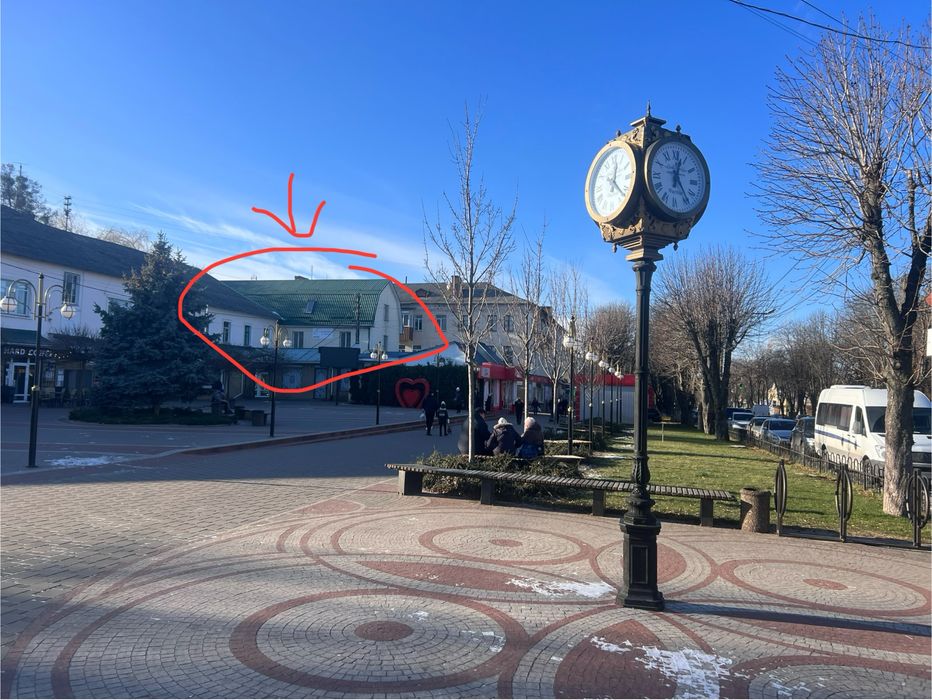 Оренда комерційних приміщень в центрі міста