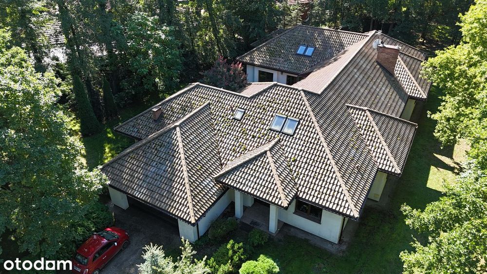 Rezydencja w stylu kolonialnym, 309m2, na pograniczu Łodzi i Rąbienia,