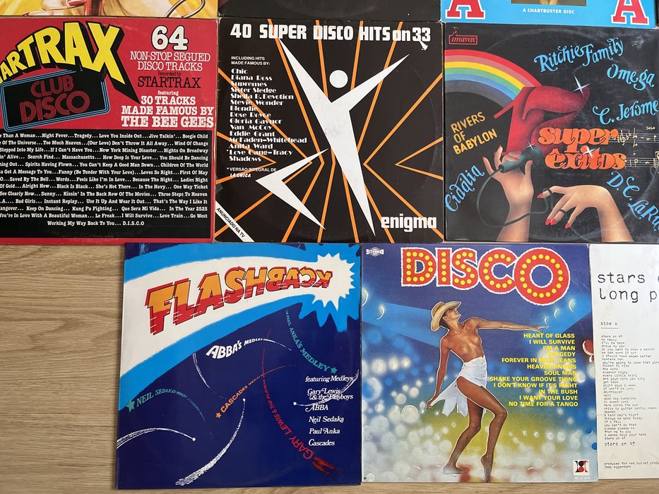 15 discos LPs (Disco Style anos 70)
