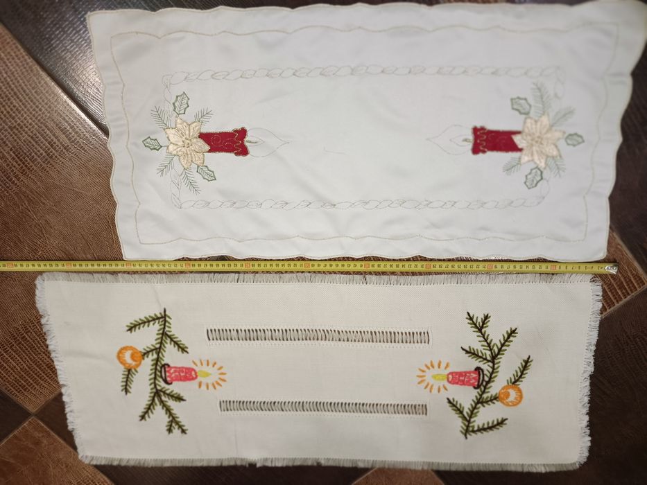 Вышитые салфетки