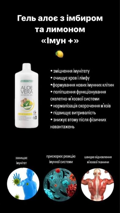 Гель алое МЕД LR, гель персик,фрідом, сівера(кропива), імунн,