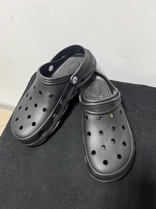 Damskie czarne crocsy roz.39