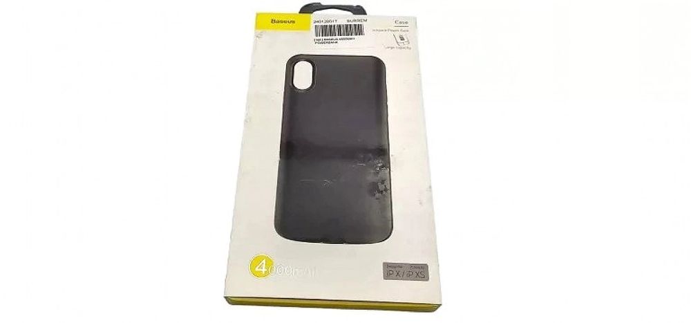 Powerbank Baseus 4000 mAh czarny iphone x / xs