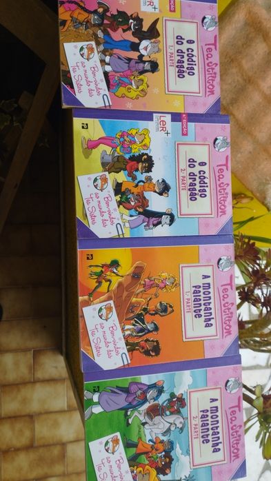 Livros colecção geronimo Stilton