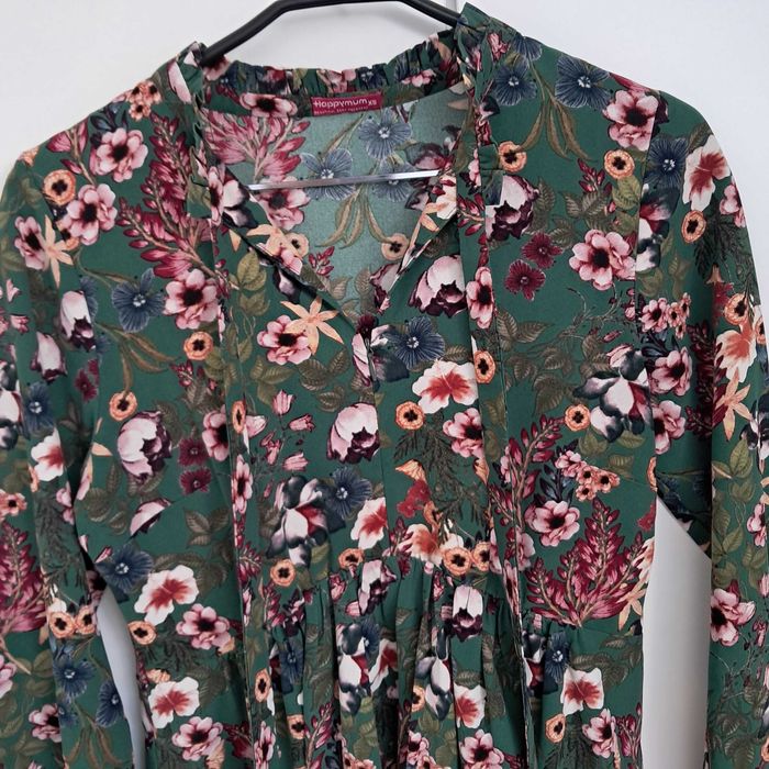 Piekna sukienka ciążowa wizytowa xs happymum