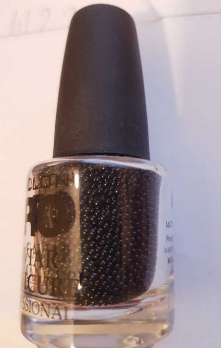 Bulion Kawior Kuleczki Perełki do Zdobienia paznokci 24,5g Czarny