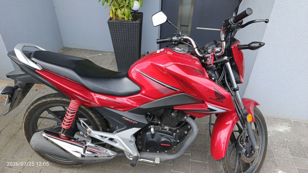 Honda cb125f 2018 rok.