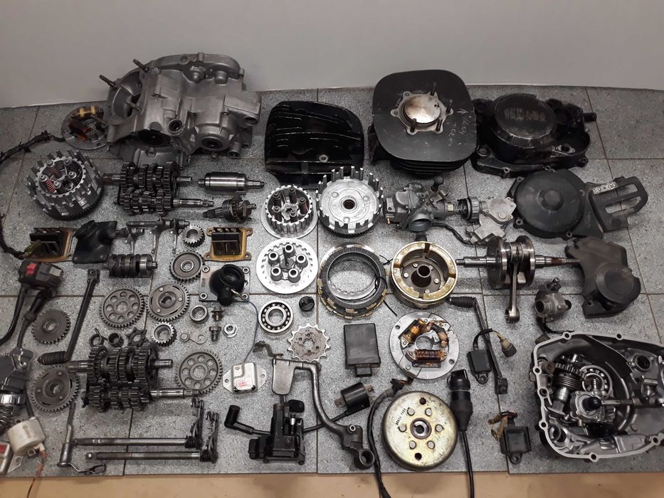 yamaha blaster 200 skrzynia glowica kopka zaplon gaznik sprzeglo wal