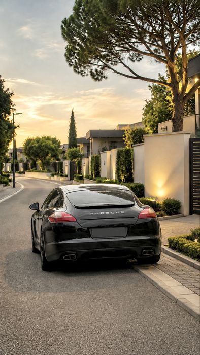 Porshe preto para pecas