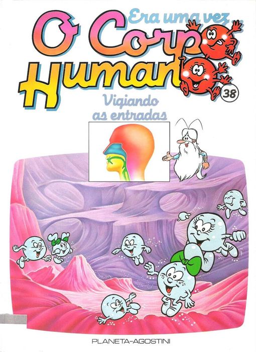 Livros coleção Era Uma Vez  o Corpo Humano da Agostini