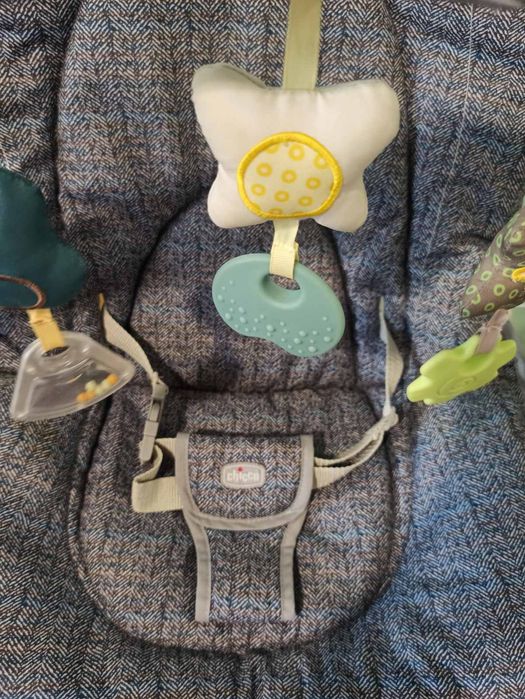 Шезлонг крісло гойдалка Chicco Hoopla