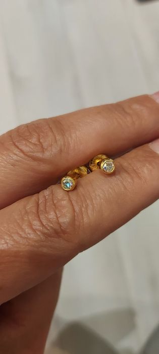 Серьги гвоздики медицинская сталь