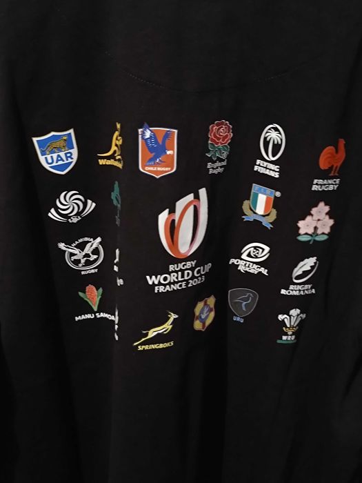 Polo oficial da Copa do Mundo de Rugby França 2023
