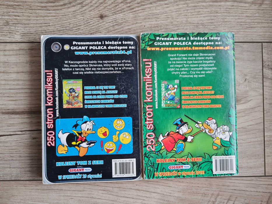 Zestaw komiksów Kaczor Donald 2szt