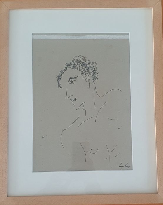 Original de Cruzeiro Seixas, possível auto retrato antigo