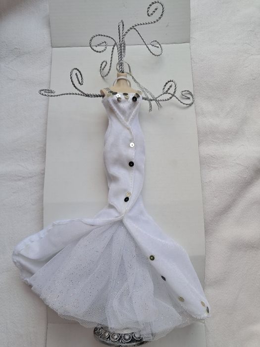 Porta-Bijuteria Elegante Manequim de Gala / Cerimónia (Novo na Caixa)