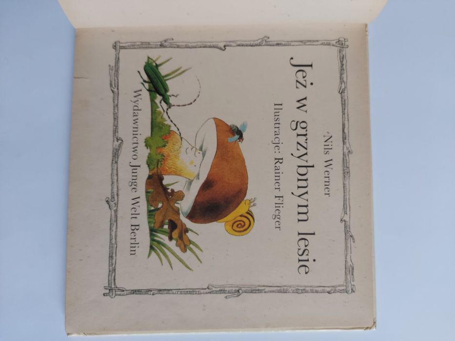 Jeż w grzybnym lesie - Nils Werner