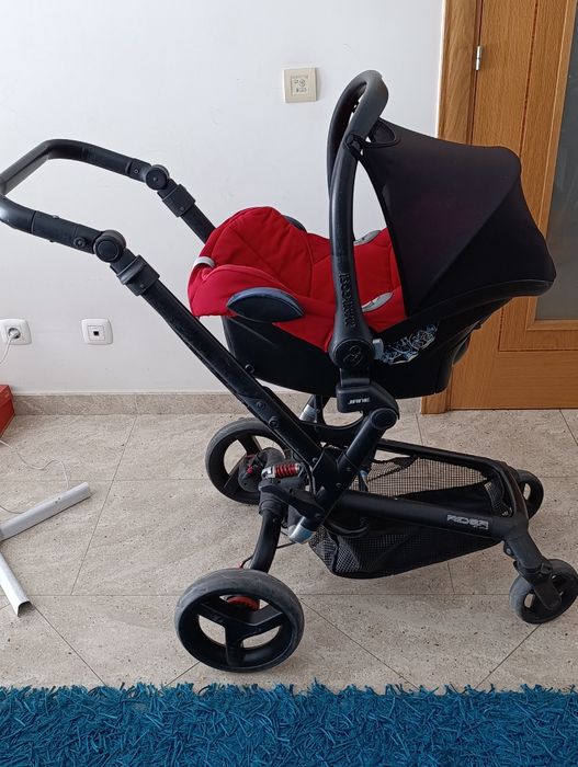Carrinho Jané Rider + Cadeira Auto Jané Strata – Excelente estado