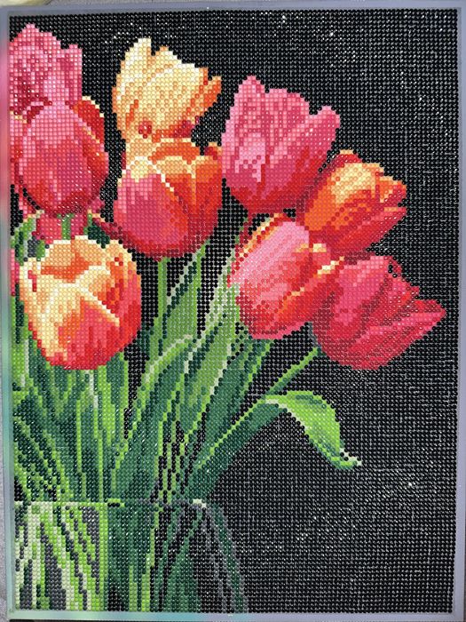 Готовая алмазная мозаика