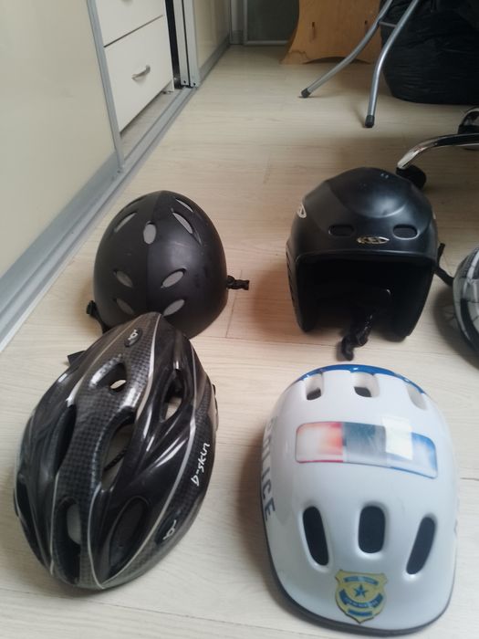 Kaski. Rowerowe.